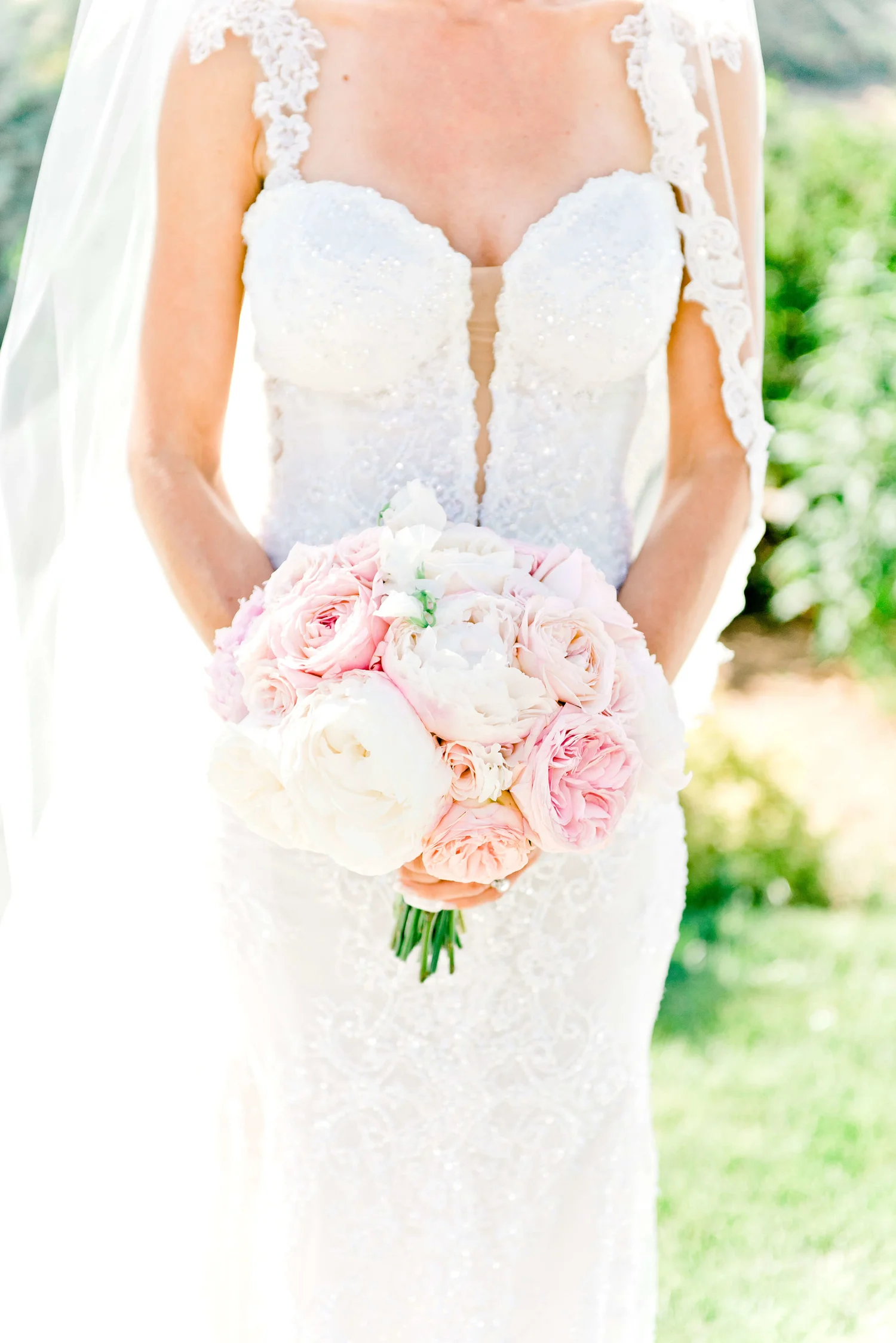 Refined wedding reception styled by Adrienne & Co.