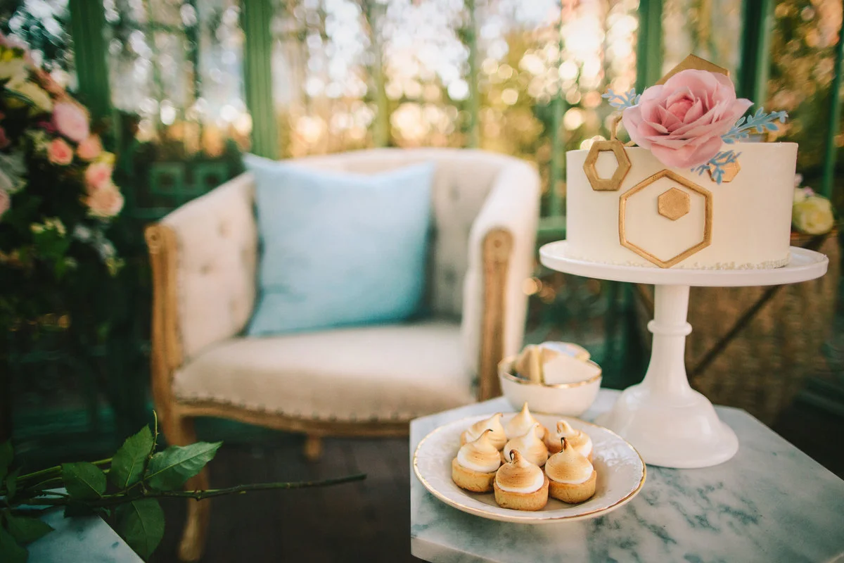 Curated tablescape and event design detail by Adrienne & Co.
