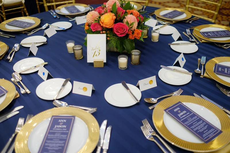 Wedding decor and styling details by Adrienne & Co.